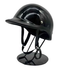 【アウトレット10%OFF】CHOPPERSオリジナル　ジョッキーヘルメット　ブラック/ヴィンテージアイボリー