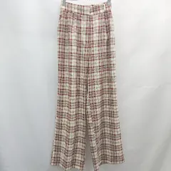 ◇ Φ JUMELLE ジュメロ チェック柄 カジュアル系 チノパンツ サイズ表記なし チェック柄 レディース E  【1507250008590】のサムネイル