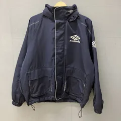 XLARGE×UMBRO エクストララージ ×アンブロ PUFFER JACKET 101234021025 ジャケット ネイビー ハイネック Mサイズ