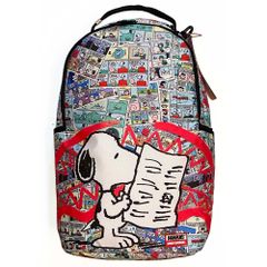 【2025FALL】SPRAYGROUND スプレイグラウンド x PEANUTS スヌーピー SNOOPY COMIC ART BACKPACK バックパック リュックサック 鞄 カバン バッグ