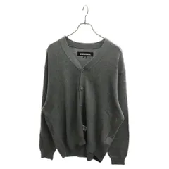 NEIGHBORHOOD (ネイバーフッド) 23SS PLAIN CARDIGAN プレーン カーディガン ボタンダウン セーター ニット グレー 231FUNH-KNM02のサムネイル