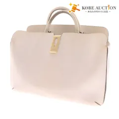 ■ アニヤハインドマーチ ハンドバッグ 鞄 内側モノグラム柄 ロゴ イタリア製 レディース ホワイト 白