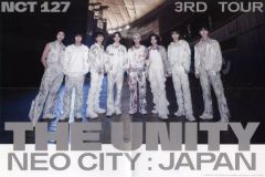 [중고] 포스터 접이식 미니 포스터(네 접기) NCT 127 [Blu-ray NCT ​​127 3RD TOUR 'NEO CITY : JAPAN - THE UNITY' 첫회 생산 한정판] 봉입 특전