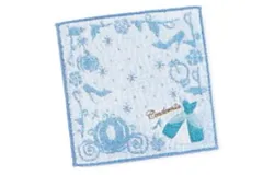 マル【送料無料】【ディズニープリンセス】ミニタオル【エレガントブルードレス】【シンデレラ】【シンデレラ姫】【姫】【プリンセス】【ディズニー】【映画】【アニメ】【タオル】【たおる】【ハンドタオル】【ハンカチ】