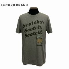 LUCKY BRAND Pramount Pictures ラッキーブランド パラマウント ピクチャーズ 半袖プリントTシャツ Scotchy,Scotch,Scotch スコッチウイスキー 7M85797 アメリカ正規品 (1594)
