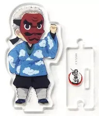 【中古】アクリルスタンド・アクリルパネル 鱗滝左近次(左手挙げ) 「鬼滅の刃 キャラクター絵巻カフェ in ufotable Cafe 繋がるランダムアクリルスタンド 第二期」