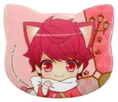 【中古】バッジ・ピンズ(キャラクター) 佐久間咲也 「A3!(エースリー) in ナンジャタウン 2018 ねこ型缶バッジコレクション 春組・秋組」