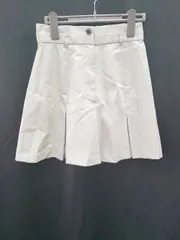 ◇ ⊂ Rirandture リランドチュール ミニ丈 プリーツ スカート サイズ0 ベージュ系 レディース E  【1508060007759】