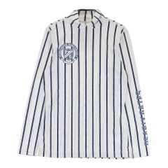 PEARLY GATES 長袖 夏物 モックネックシャツ ストライプ サイズ1