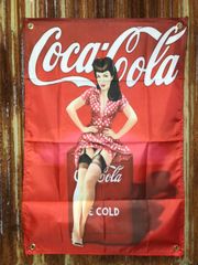 CocaCola コカコーラ バナー フラッグ アート US アメリカ BA7