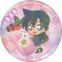 【中古】バッジ・ピンズ 毛利蘭 「無添くら寿司×劇場版 名探偵コナン ハロウィンの花嫁 ビッくらポン! 缶バッジ」