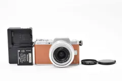 ショット数2519回 良品 Panasonic LUMIX DMC-GF7 ブラウン + G VARIO 12-32mm F3.5-5.6 充電器付き YM4393#167