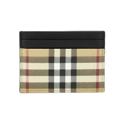 新品 バーバリー BURBERRY カードケース アーカイブベージュ