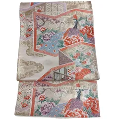 【新品未使用美品❣️】さがら刺繍　六通　正絹袋帯 楽天市場】袋帯 正絹 未使用の通販