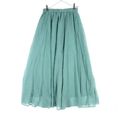 Sonny Label サニーレーベル ロング丈 フレアスカート F グリーン系 アーバンリサーチ レディース 古着