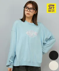 【ムラスポ公式】新品 ROXY ロキシー トレーナー スウェット レディース オーバーサイズ FIND YOUR WAVE スウェット RLT254611T