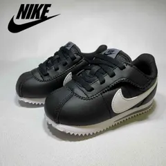 NIKE KIDS CORTEZ EASY ON (TDV) DM0952-001 ナイキ キッズ コルテッツ イージーオン キッズスニーカー 正規店購入 キッズ ベルクロ 履きやすい (1633)