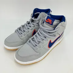 【イオン広店】 中古 NIKE SB | ナイキエスビー スニーカー SB Dunk High Rush Blue and Team Orange DH7155-001 グレー 28cm 【126】