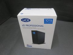 未使用未開封 LACIE ラシー 外付けHDD ハードディスク 10TB d2 Professional USB-C Mac／iPad／Windows...