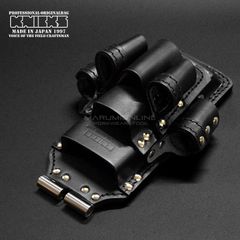 送料込み価格 【KNICKS】ニックス TITB-602PDX チタン補強プレート入 板金工具ホルダー 革 レザー
