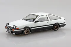新品 アオシマ 1/32 楽プラ スナップキット No.11CU-WB トヨタ スプリンタートレノ カスタム(ハイテックツートン) プラモデル [佐川急便]