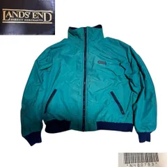 90s USA製ランズエンド　ウォームジャケット裏フリース　NN00753