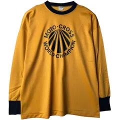 古着 70年代 チャンピオン Champion バータグ メッシュ プリントTシャツ USA製 メンズXL相当 ヴィンテージ/eaa594835