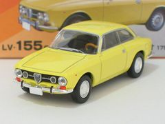 アルファロメオ 1750GTV（黄）LV-155c【トミーテック社1/64ミニカー】【トミカの時】