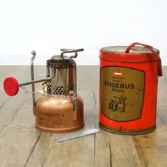 ホエーブス ガソリンバーナー 角缶 ジャンク 動作未確認