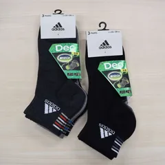 まとめ売り 靴下 お買い得６足セット adidas 26～28㎝ 消臭　13 ＜新品＞