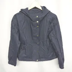 ◇ ⊇ GU 長袖 マウンテンパーカー サイズS ネイビー レディース E  【1409240067924】