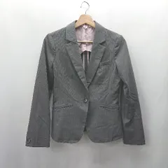 ◇ Θ Perfect Suit パンツスーツセット サイズ９号 グレー レディース E  【1503050022521】