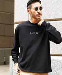 新品 未使用 KANGOL(カンゴール)KANGOL別注ヘビーウェイトロンT 210948 ブラックA