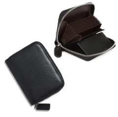 【ライトグレー】メンズ 小銭入れ Obilaee 定期入れ 牛革 パスケース ミニ財布 ラウンドファスナー型 お札入れ おしゃれ カード入れ レディース 薄型 お祝い 大容量通帳ケース 名刺入れ じゃばら式 母の日 プレゼント 通勤 カ