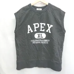 ◇ ⊂ <!-利用不可文字-!>w/ the Parks ウィズ ザ<!-利用不可文字-!>パークス 綿 ノースリーブ Tシャツ サイズF ブラック メンズ E  【1502060014625】のサムネイル