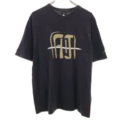 ARMANI JEANS アルマーニジーンズ イタリア製 半袖 Vネック Tシャツ L チャコールネイビー メンズ 古着