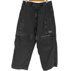 ジーユー GU デニムコンバーチブルワイドカーゴパンツ メンズ  XL