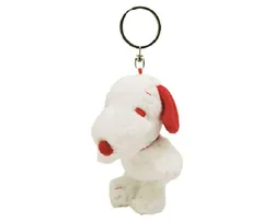  スヌーピー レインボーカラーマスコット  RD キーホルダー PEANUTS 