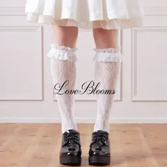 【送料無料】フリルレース ハイソックス 白 ホワイト レディース靴下 量産型 地雷系 ゆめかわいい 姫系 ゴスロリ ロリータ 厚底 厚底シューズ 卒園式 卒業式 入園式 入学式 発表会 新生活 新学期