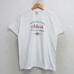 M/古着 半袖 ビンテージ Tシャツ メンズ 00s oldest コットン クルーネック 白 ホワイト 25may21 中古