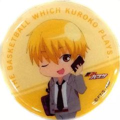 黒子のバスケ 黄瀬涼太 缶バッジ animate cafe - メルカリ