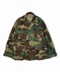 US ARMY WOODLAND CAMO BDU ジャケット 後期型 S/S