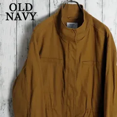OLD NAVY オールドネイビー スタンドカラーダックジャケット ドローコード