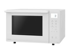 パナソニック オーブンレンジ 23L コンパクトモデル フラットテーブル スピードあたため 蒸気センサー ホワイト NE-FS3C-W