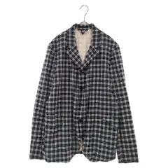 BLACK COMME des GARCONS (ブラックコムデギャルソン) 19SS チェック柄 テーラードジャケット グリーン 1C-J021のサムネイル