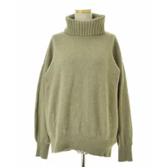 【SPICKANDSPAN】カシミヤウールタートルプルオーバー長袖ニットセーター