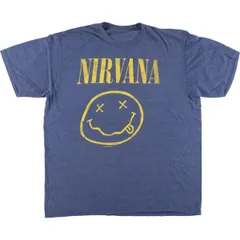 古着 NIRVANA ニルヴァーナ バンドTシャツ バンT メンズL相当/eaa501908