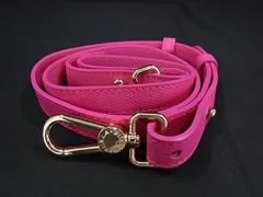 ■極美品■ FURLA フルラ レザー バッグ用 ショルダーストラップ 肩掛け レディース ピンク系 DH6090