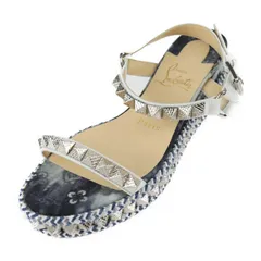 Christian Louboutin クリスチャンルブタン サンダル - キャンバス  