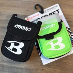 【プリント部分歪みあり】バートル AC390 小物入れ ライム エアークラフト旧デバイス対応バック